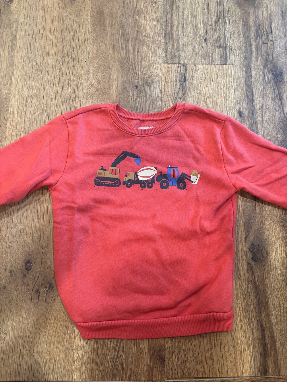 Construction truck crewneck